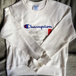 Embroidered Medium Champion Crewneck